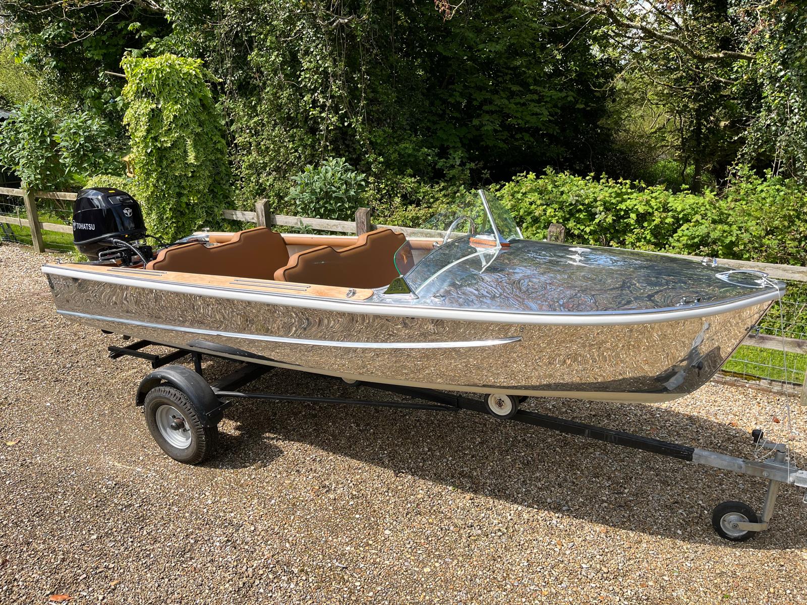 1958 Saro Terrapin Aluminium Speedboat