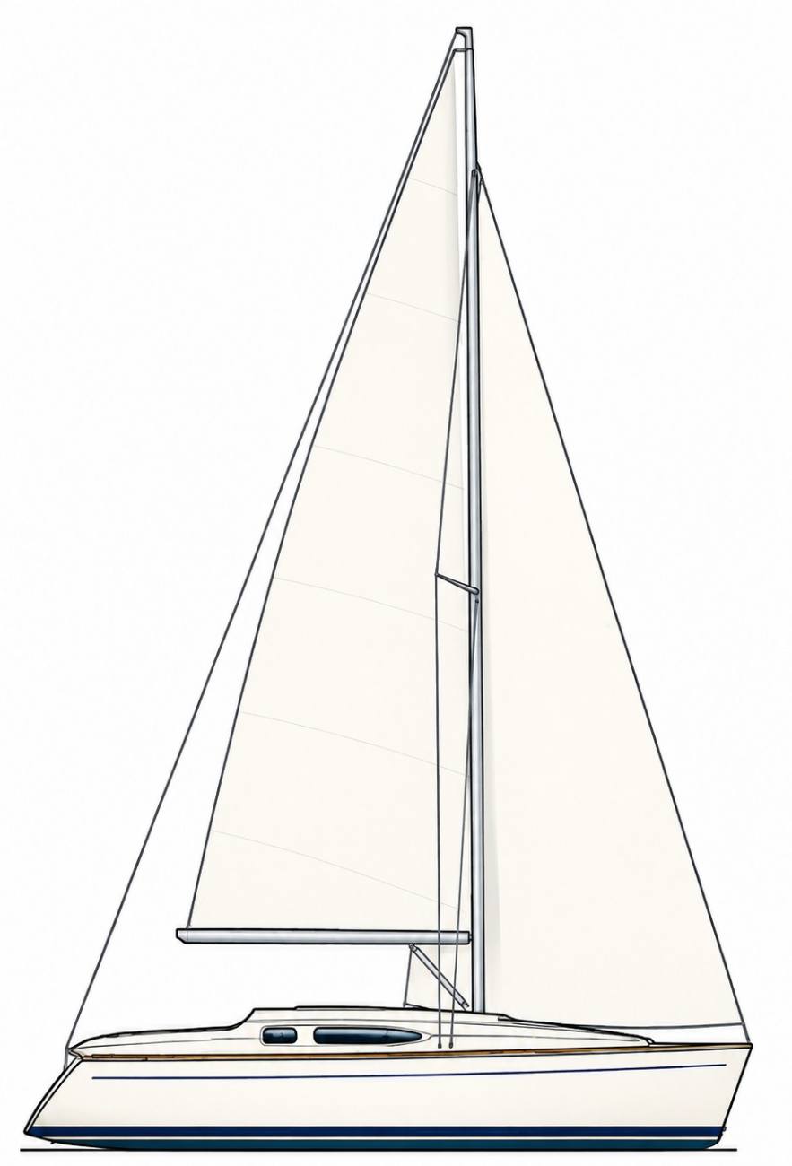 1998 Jeanneau Sun Odyssey 29.2 Lift Keel image 6