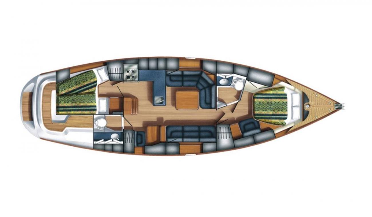1998 Oyster 42 image 11