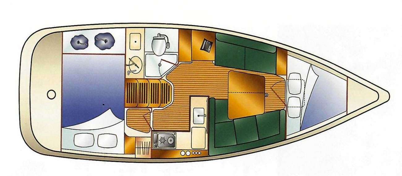 2006 Hunter/Legend 31 Bilge Keel image 11