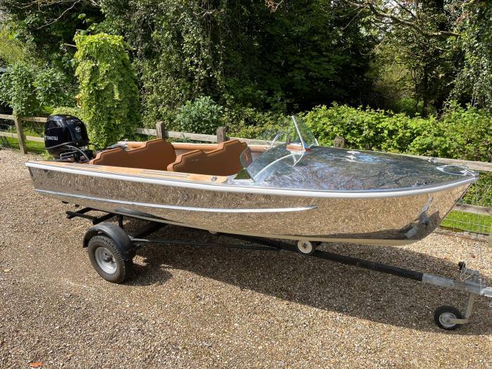 1958 Saro Terrapin Aluminium Speedboat
